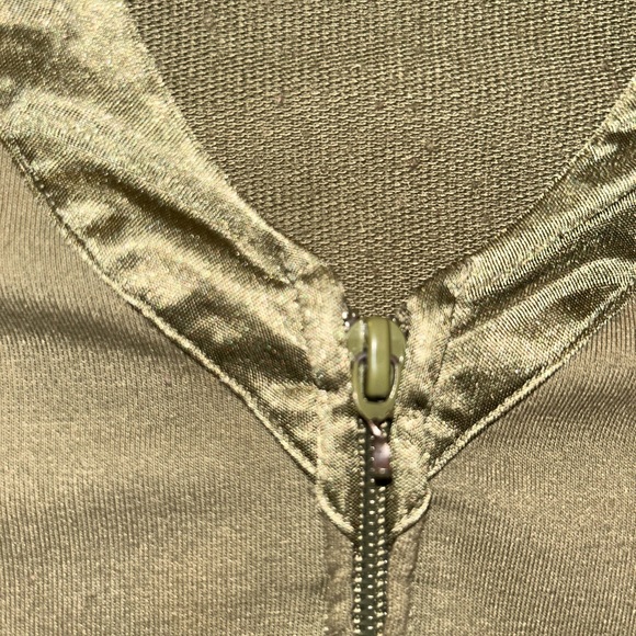 RARE Y2K Baby Phat Green Rhinestone Zip Up Hoodie Jacket - Picture 10 of 15